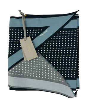 Metal Blue Neckerchief