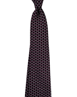 Emporio Armani Tie Maroon-Brown Design