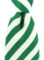Cesare Attolini Unlined Tie Gray Green Stripes