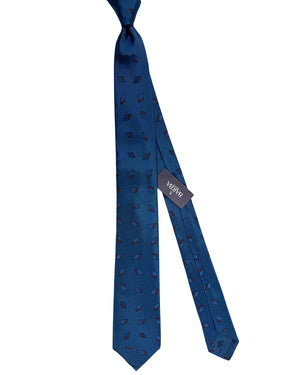 Barba Sevenfold Tie Midnight Blue Diamonds SALE
