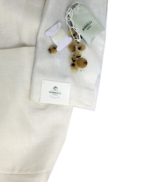 Luigi Borrelli Sport Coat Beige-White