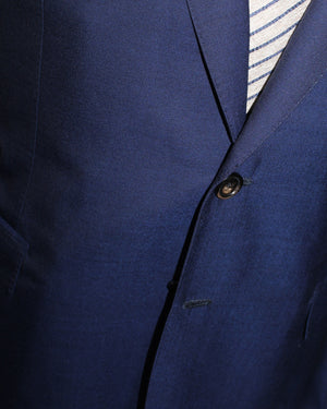 Borrelli Sport Coat Navy - Unlined - Wool Silk