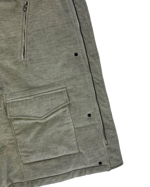 Luigi Borrelli Corduroy Jacket Light Green - Padded EU 50 / US 40 SALE