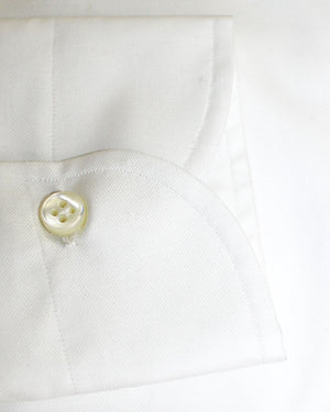 Luigi Borrelli Button-Down Shirt White 37 - 14 1/2 SALE