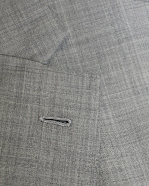 Luigi Borrelli Suit Gray EU 50/ US 40 Wool Silk