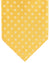 Luigi Borrelli Silk Tie Yellow Silver Mini Floral