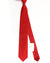 Luigi Borrelli Silk Tie Dark Red Solid Design
