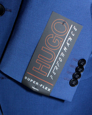 Hugo Sport Coat Dark Blue Superflex