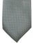 Canali Silk Tie Gray Silver Micro Pattern