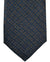 Canali Silk Tie Dark Blue Brown Micro Pattern