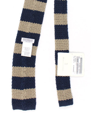 Brunello Cucinelli Square End authentic Knitted Tie 