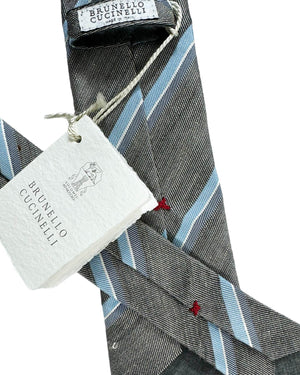 Brunello Cucinelli Tie Linen Silk