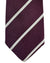 Brunello Cucinelli Tie Maroon Stripes