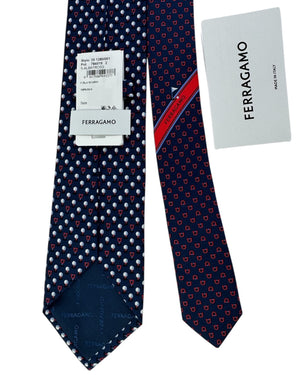 Salvatore Ferragamo Tie Midnight Golf Ball Design - Fall/ Winter 2025/ 2026 Collection