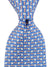 Salvatore Ferragamo Tie Blue Orange Elephant Novelty