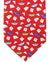 Salvatore Ferragamo Silk Tie Red Origami Novelty Design