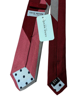 Gene Meyer silk Tie Hand Made in Italy