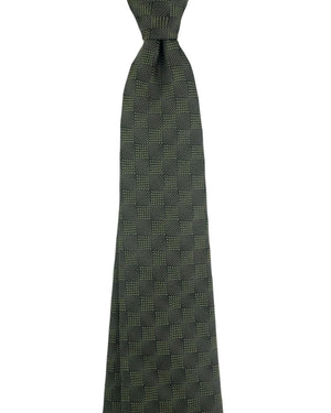 Givenchy Tie Green Damier Design
