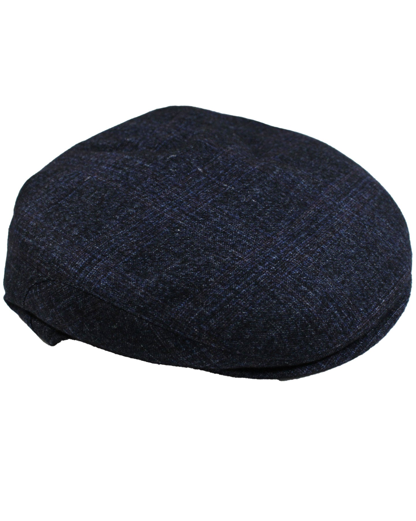 Kiton Soft Cap Cashmere Wool Dark Blue Form Beret
