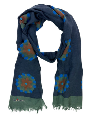 Kiton Cashmere Scarf Floral