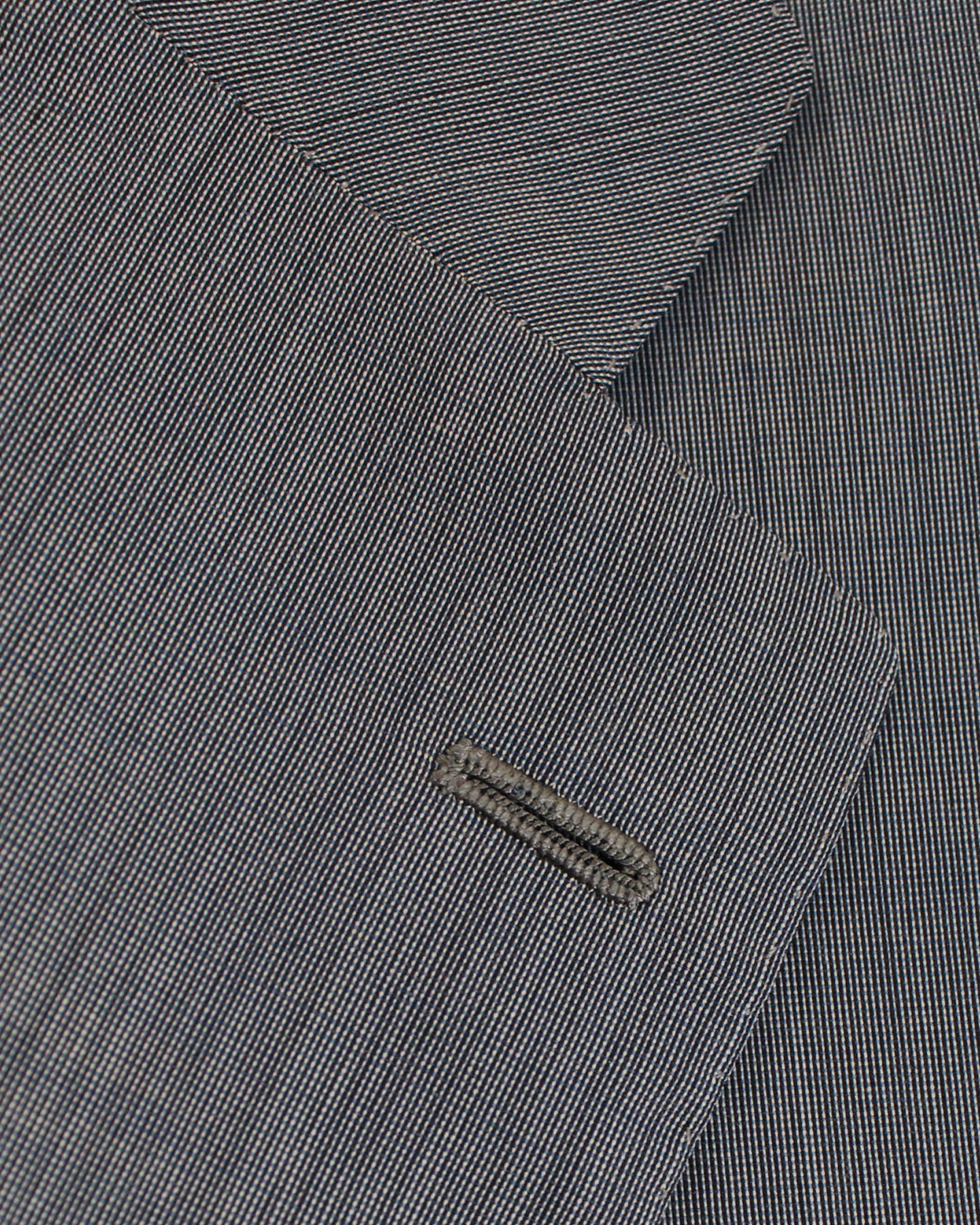 Kiton Suit Gray Blue 14 Micron Wool