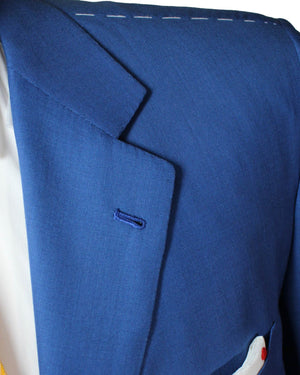 New Kiton Suit Blue 14 Micron Wool 