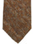 Kiton Silk Tie Brown Gray Design - Sevenfold Necktie