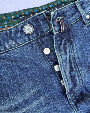 E. Marinella Jeans Regular Fit Men Denim Tokio 33 SALE