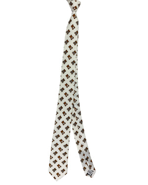 Moschino Tie White Toy Bear Design SALE