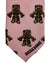 Moschino Tie Pink Robot Design