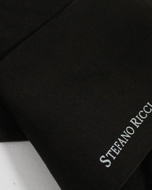 Stefano Ricci Luxury Socks Dark Brown 