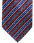 Stefano Ricci Silk Tie Red Blue Stripes