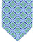Stefano Ricci Silk Tie Green Blue Medallions