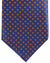 Stefano Ricci Silk Tie Purple Orange Micro Medallions