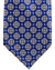 Stefano Ricci Silk Tie Royal Blue Brown Medallions