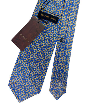 Stefano Ricci Tie Royal Blue Gold Design