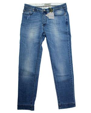 Sartorio Jeans Denim Blue Slim Fit