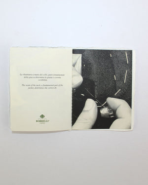 Luigi Borrelli Sport Coat Light Gray EU 52/ US 42 - Double Breasted Peak Lapel - Wool Linen