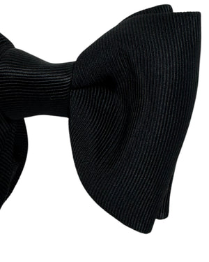 Tom Ford Bow Tie Black Grosgrain - Extra Large Butterfly