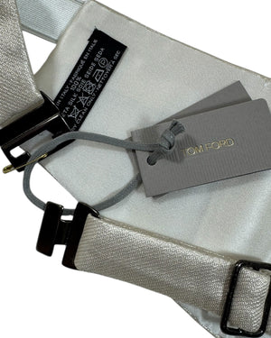 Tom Ford Silk Cummerbund Gold M