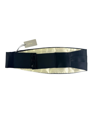 Tom Ford Black Silk Cummerbund XS