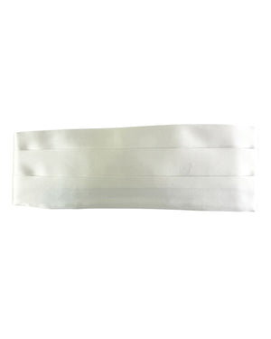 Tom Ford Ivory White Cummerbund
