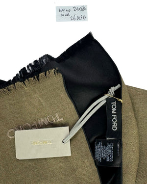 Tom Ford Scarf Taupe Black