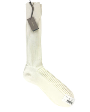 Tom Ford Crew Socks White - M FINAL SALE