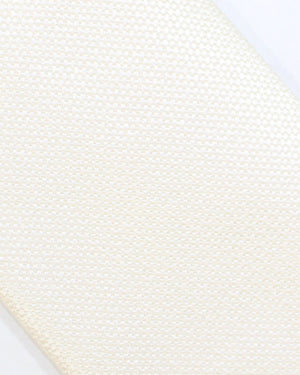 Tom Ford Tie Solid White Pattern New