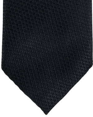 Tom Ford Silk Tie Black Tonal Pattern Design