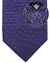 Versace Silk Tie Purple Grosgrain Dots