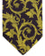Versace Silk Tie Brown Gold Baroque Medusa