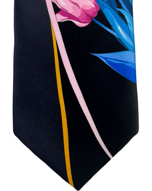 Vitaliano Pancaldi Tie Tulips Design