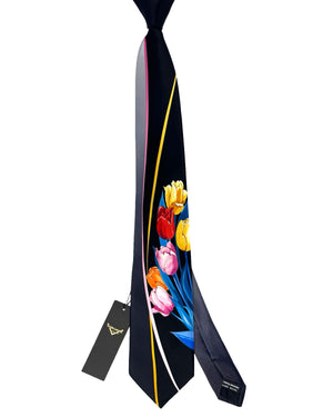 Vitaliano Pancaldi Tie Tulips Design